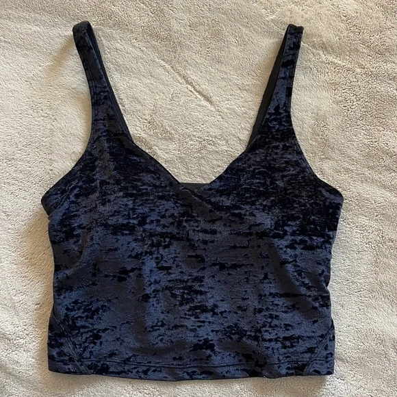 lululemon athletica | Tops | Lululemon Crushed Velvet Align